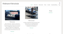 Desktop Screenshot of feldmann-fahrschule.de